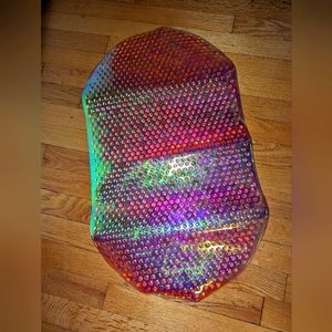 NWOT Shimmery Rainbow Bathtub Mat